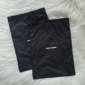 NEW Saint Laurent Dustbags Dust Bags for Shoes